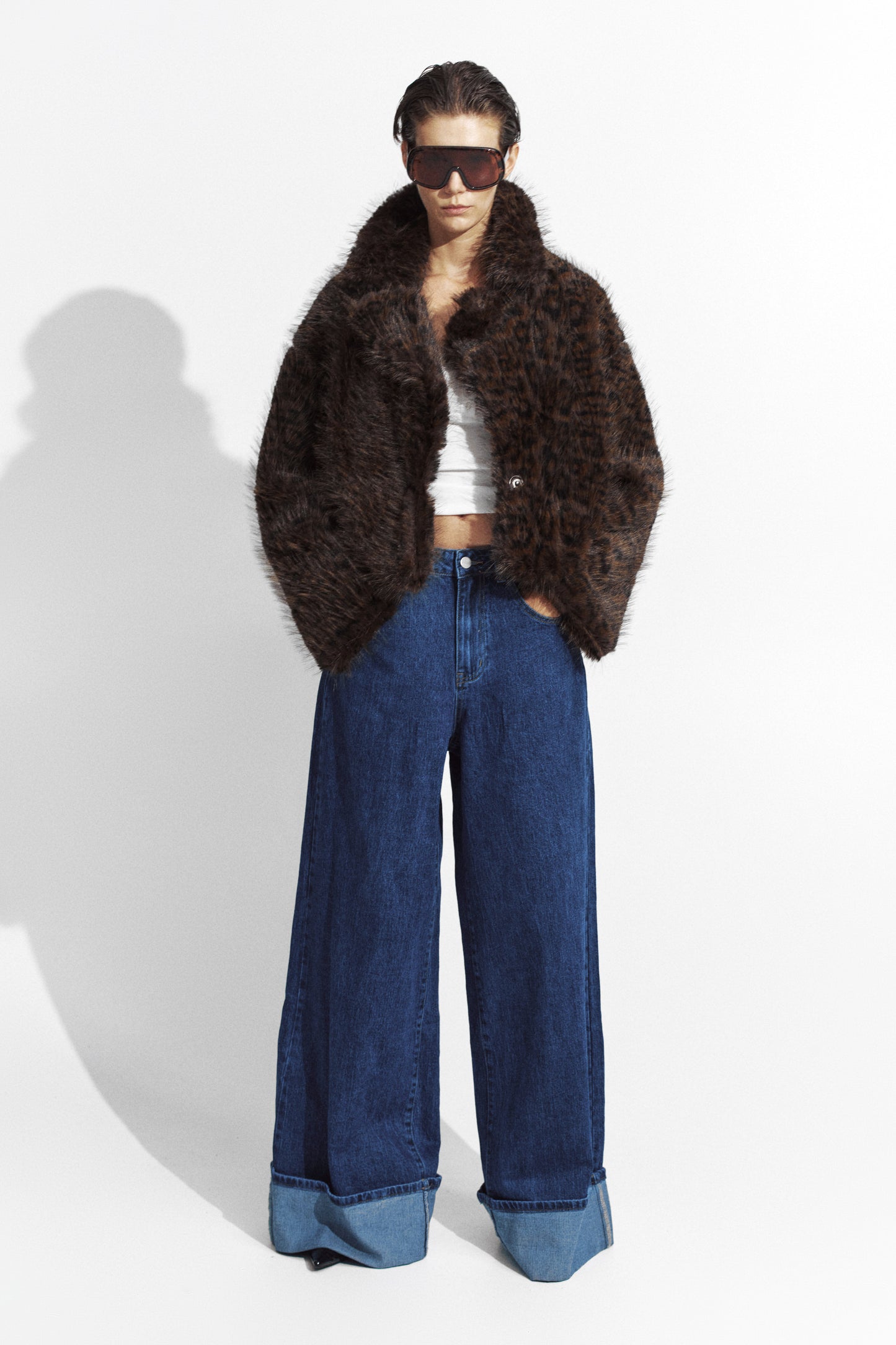 JEANS WIDE LEG MAXI - LUMINA