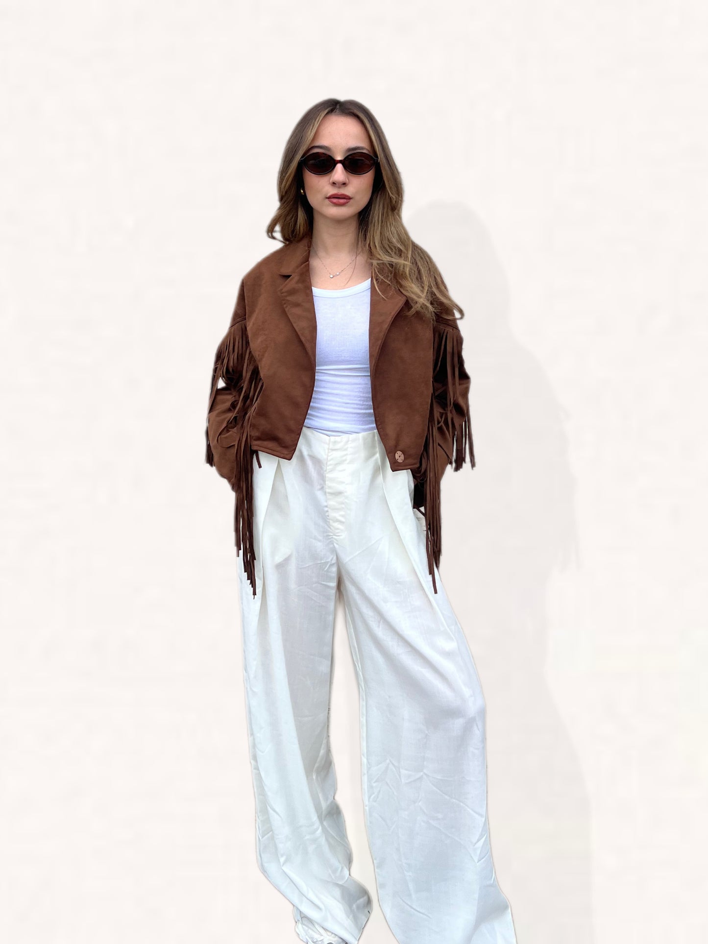 PANTALONE WIDE LEG PALAZZO - LUMINA