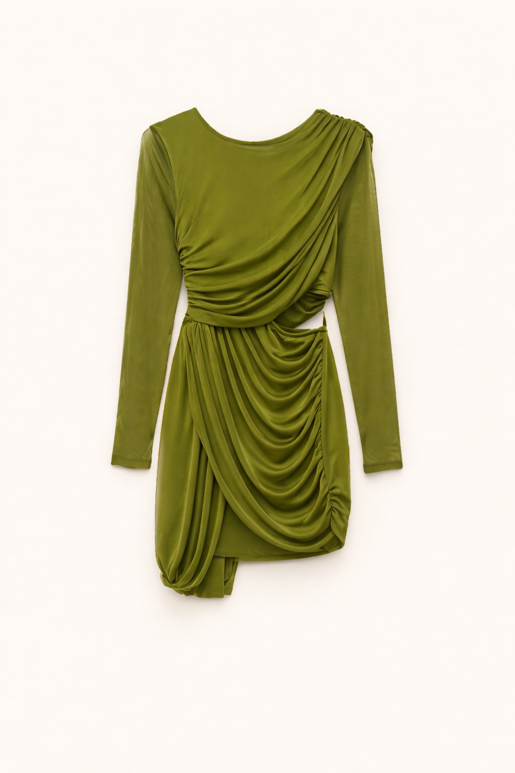 ABITO MINI DRAPPEGGIATO CUT-OUT - LUMINA