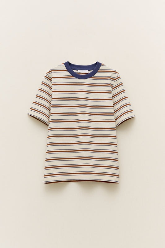 T-SHIRT STRIPED A RIGHE - LUMINA